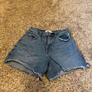 Abercrombie curve love high rise dad short